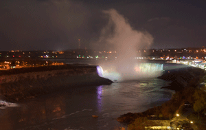 Niagara Falls at Night