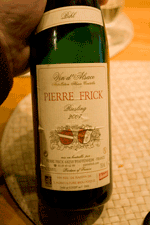2007 Pierre Frick Riesling 