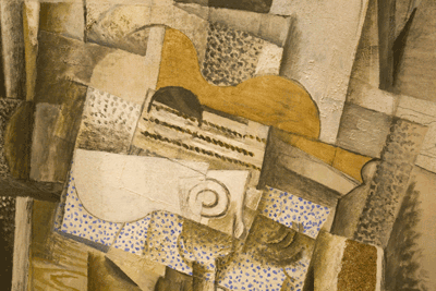 Brandt's guitar painting