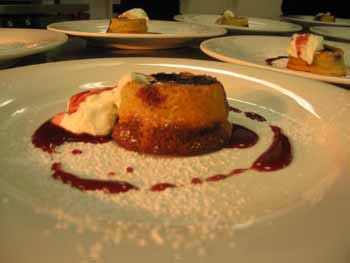 Morello cherry cakes